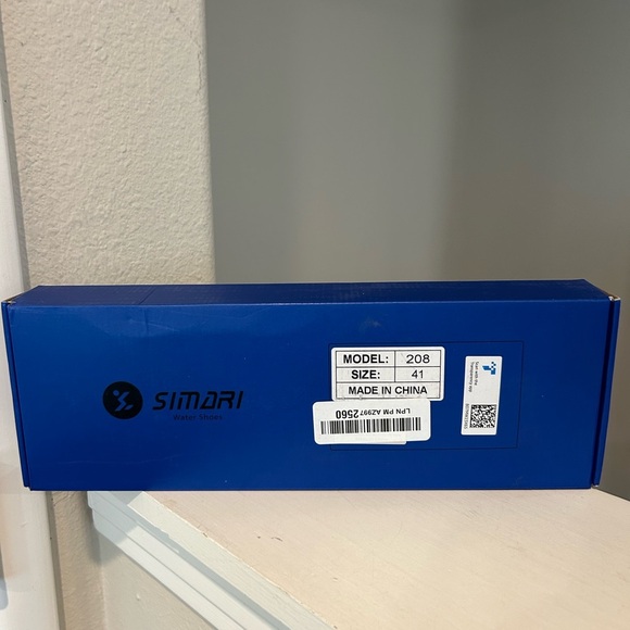 Simari Mens Sz 8 Womens Sz 10 Black Slip On Water Shoes Swim Diving Surf EU 41 - Picture 10 of 10